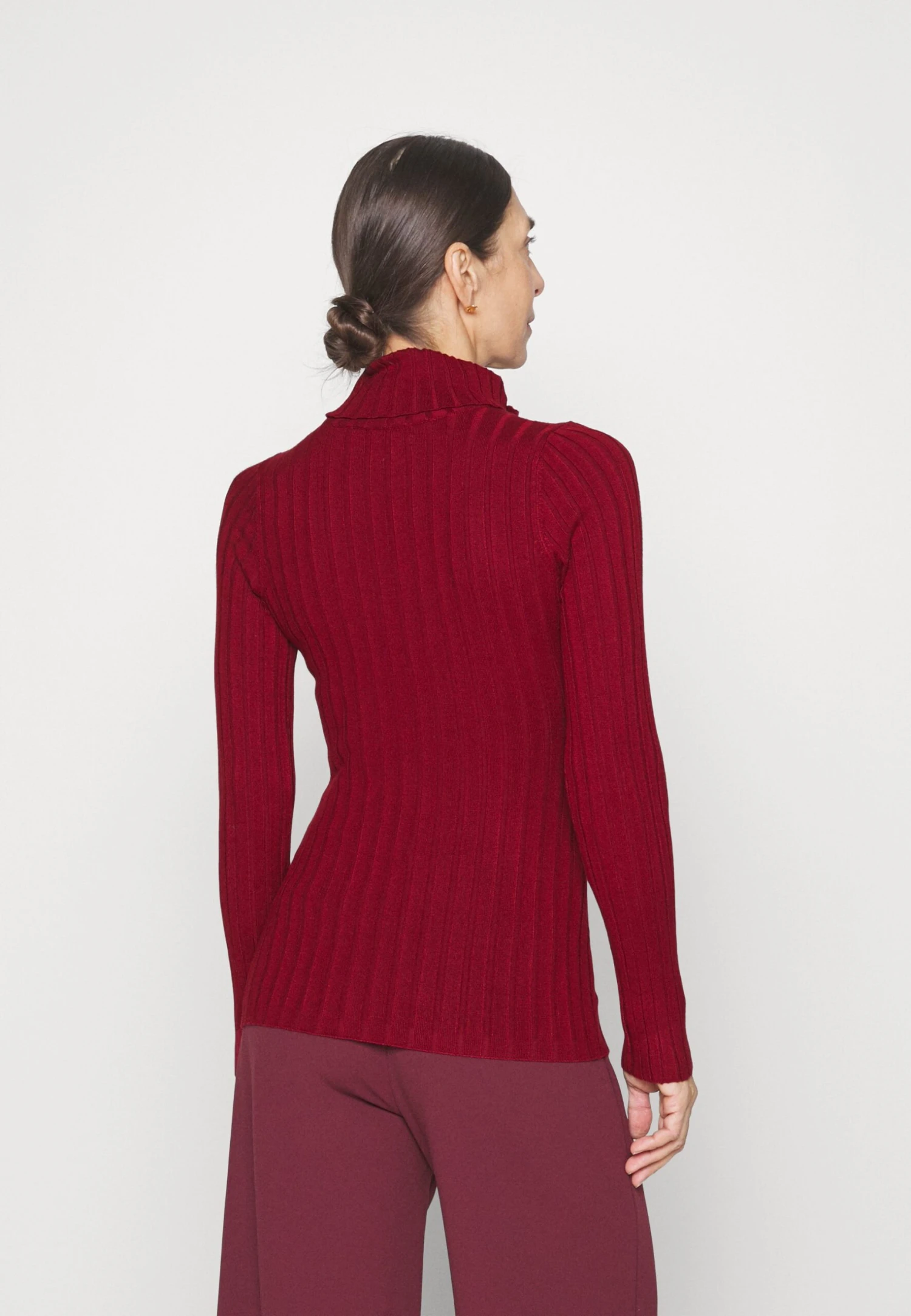 Anna Field Jumper - Dark Red 3 Anna Field Jumper - Dark Red - Image 3