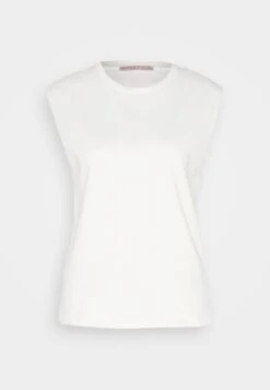 Anna Field Basic T-Shirt - Off-White -Fashion 014ba046e30b4cc796932e8cdebc6824