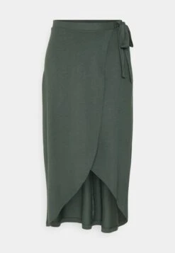 Anna Field Basic Wrap Over Midi Skirt- A-Line Skirt - Light Green 12 Anna Field Basic Wrap Over Midi Skirt- A-Line Skirt - Light Green -Fashion 01b03c6b375842bc8850908e3d5e14f2