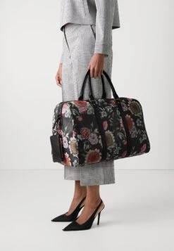 Anna Field Weekend Bag - Black/green