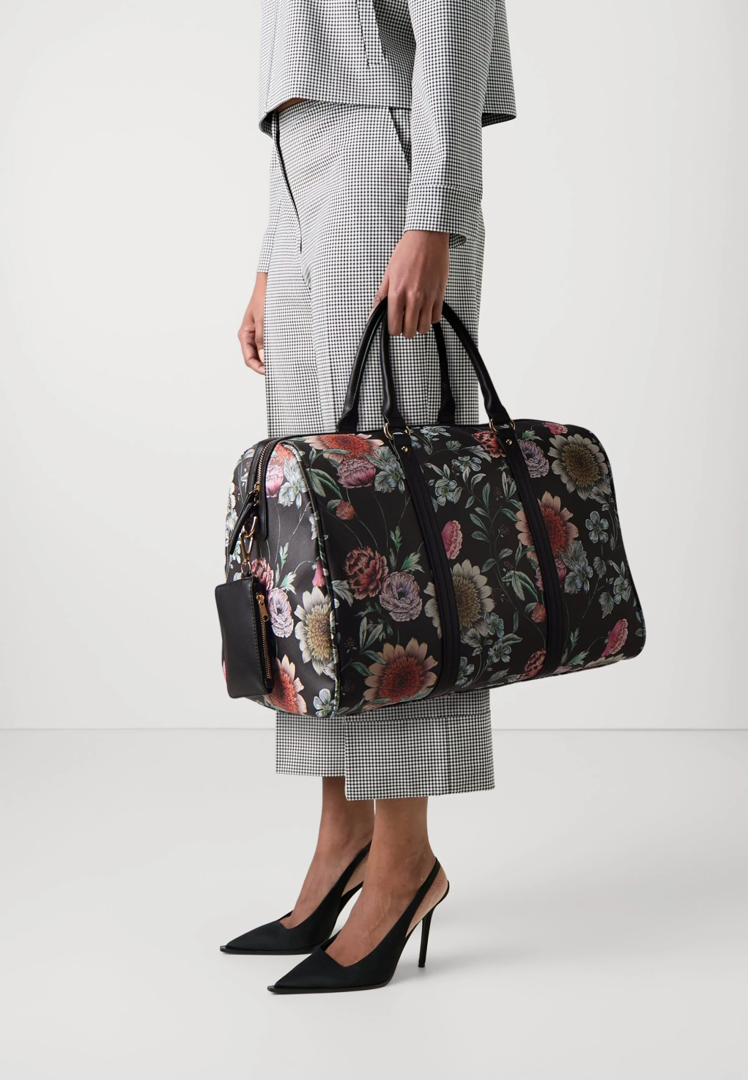 Anna Field Weekend Bag - Black/green 1 Anna Field Weekend Bag - Black/green