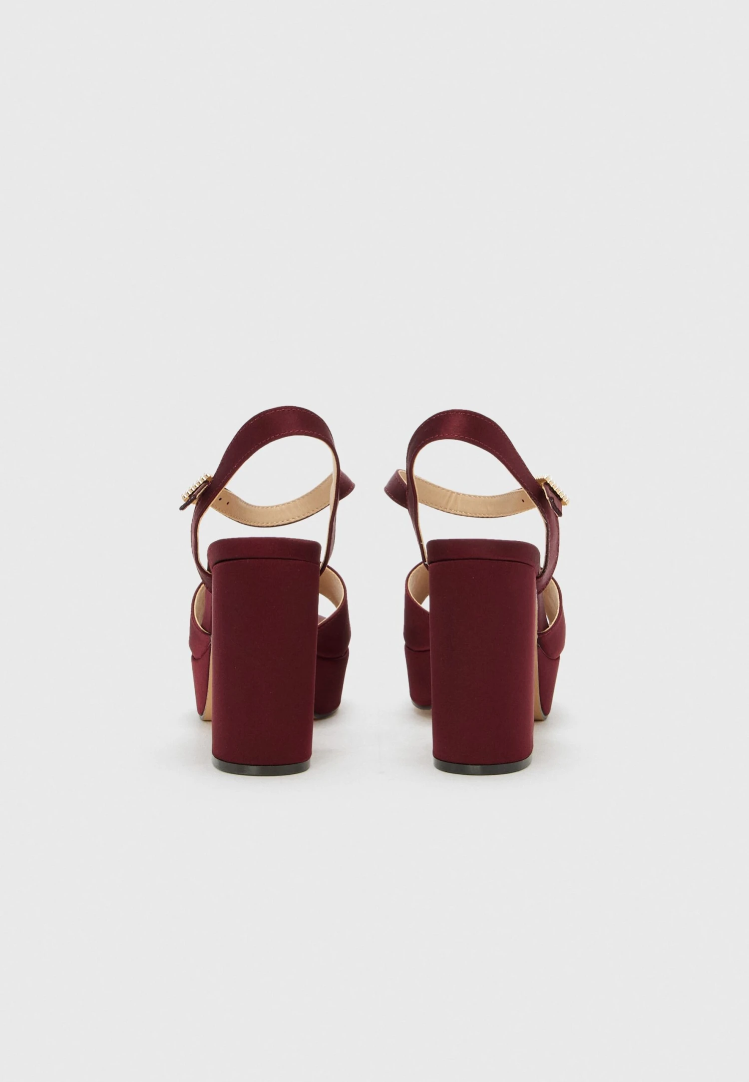Anna Field Platform Sandals - Bordeaux 3 Anna Field Platform Sandals - Bordeaux - Image 3