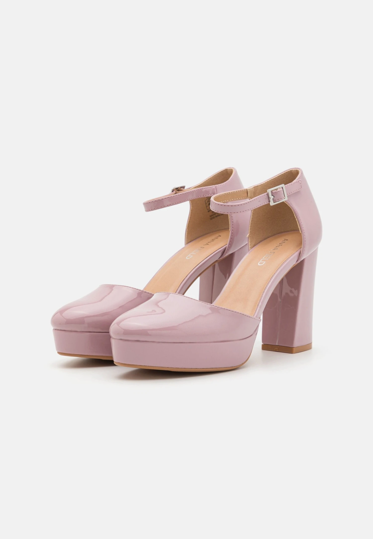Anna Field Platform Heels - Light Pink 2 Anna Field Platform Heels - Light Pink - Image 2