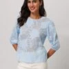 Anna Field Blouse - Blue