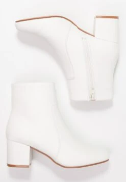 Anna Field Ankle Boots - White -Fashion 074b111be75e402780b7b9bc8331caab