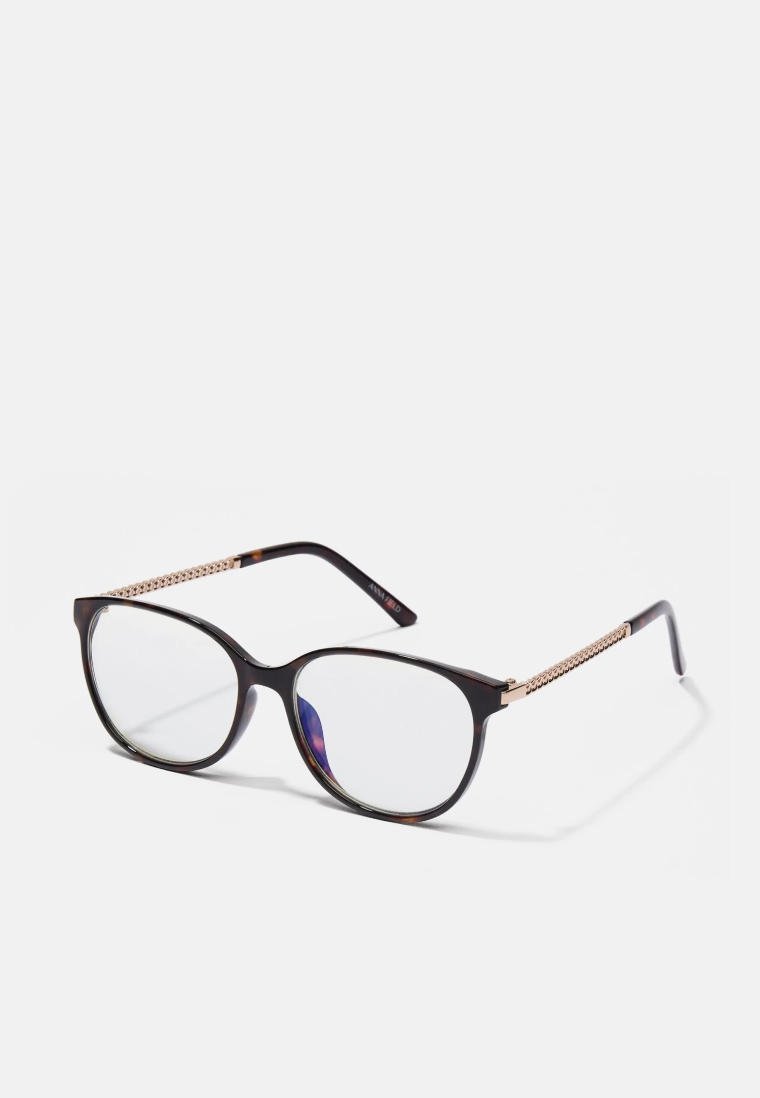 Anna Field Blue Light Glasses - Tortoise/gold-colored 1 Anna Field Blue Light Glasses - Tortoise/gold-colored
