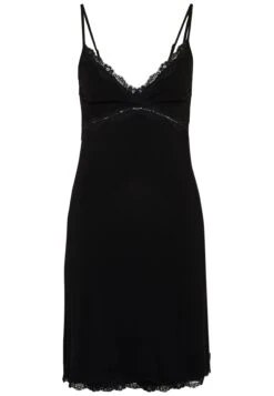 Anna Field Heidi Short Sleeves Viscose Nightdress - Nightie - Black -Fashion 09bf0e44fa95471b8c6347b5c956e75d