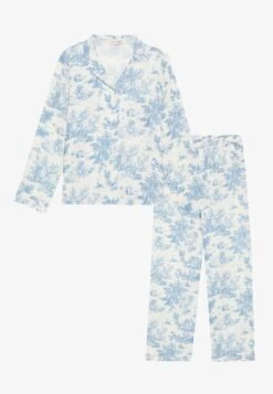 Anna Field SOFT MUSLIN COTTON PRINTED SET - Pyjama Set - White/blue 10 Anna Field SOFT MUSLIN COTTON PRINTED SET - Pyjama Set - White/blue -Fashion 0ac1bb1f83de4b60b4f5e1b54be7cd01