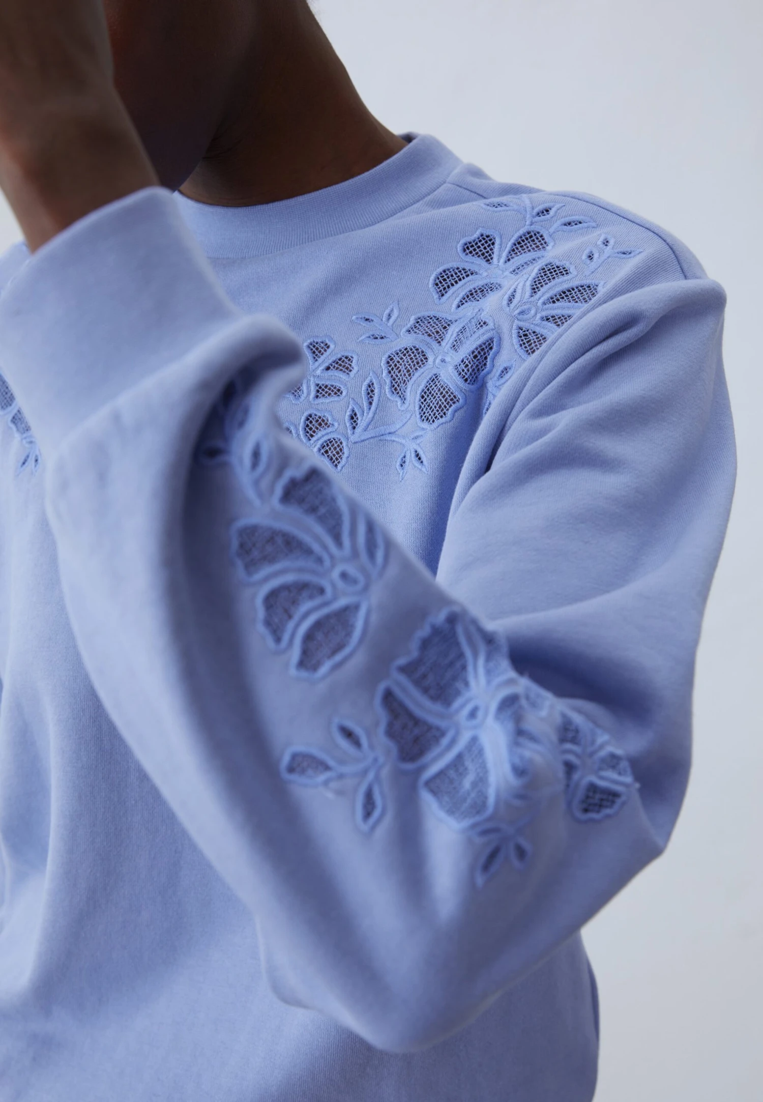 Anna Field Sweatshirt - Light Blue 5 Anna Field Sweatshirt - Light Blue - Image 5