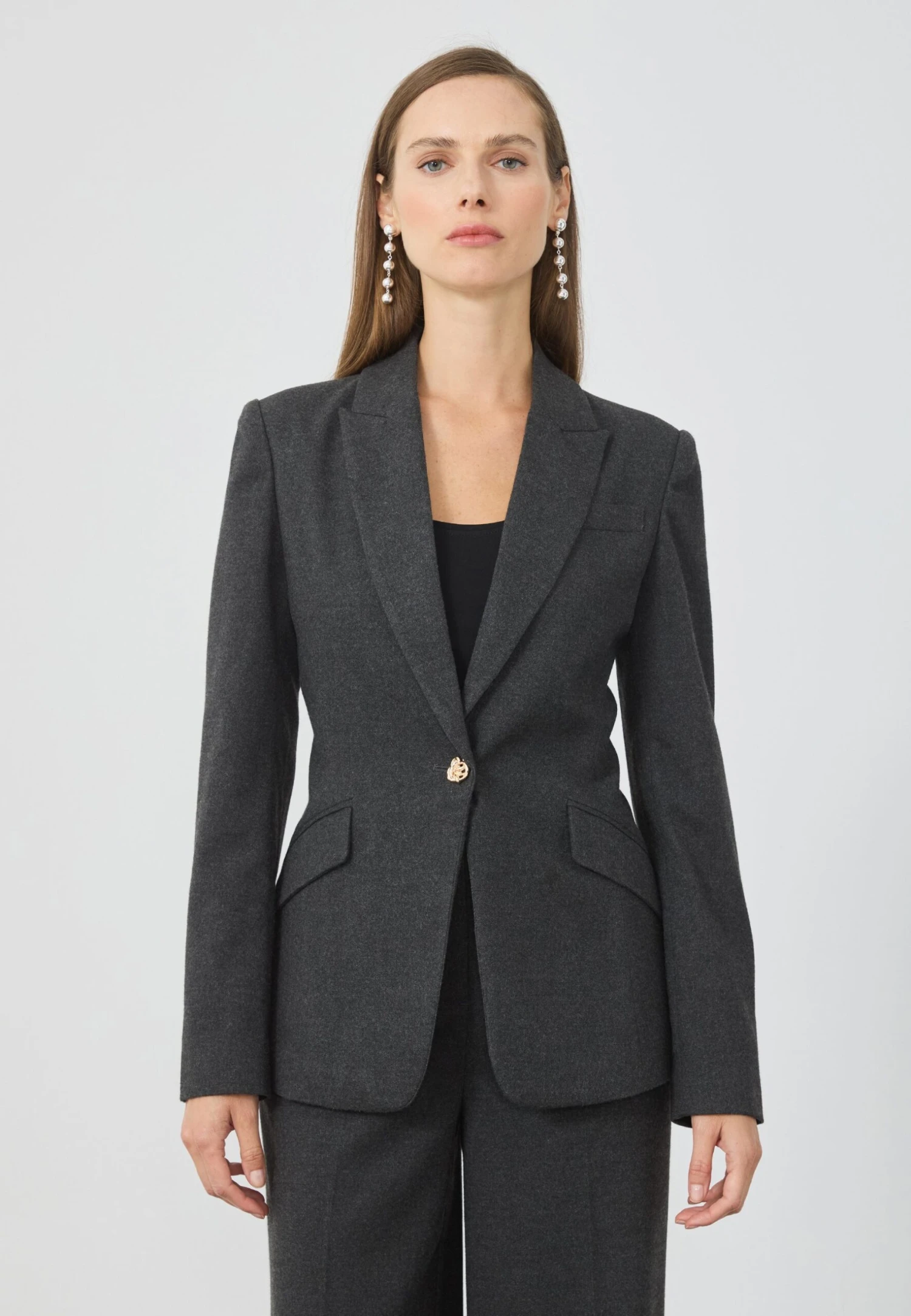 Anna Field Blazer - Grey 1 Anna Field Blazer - Grey