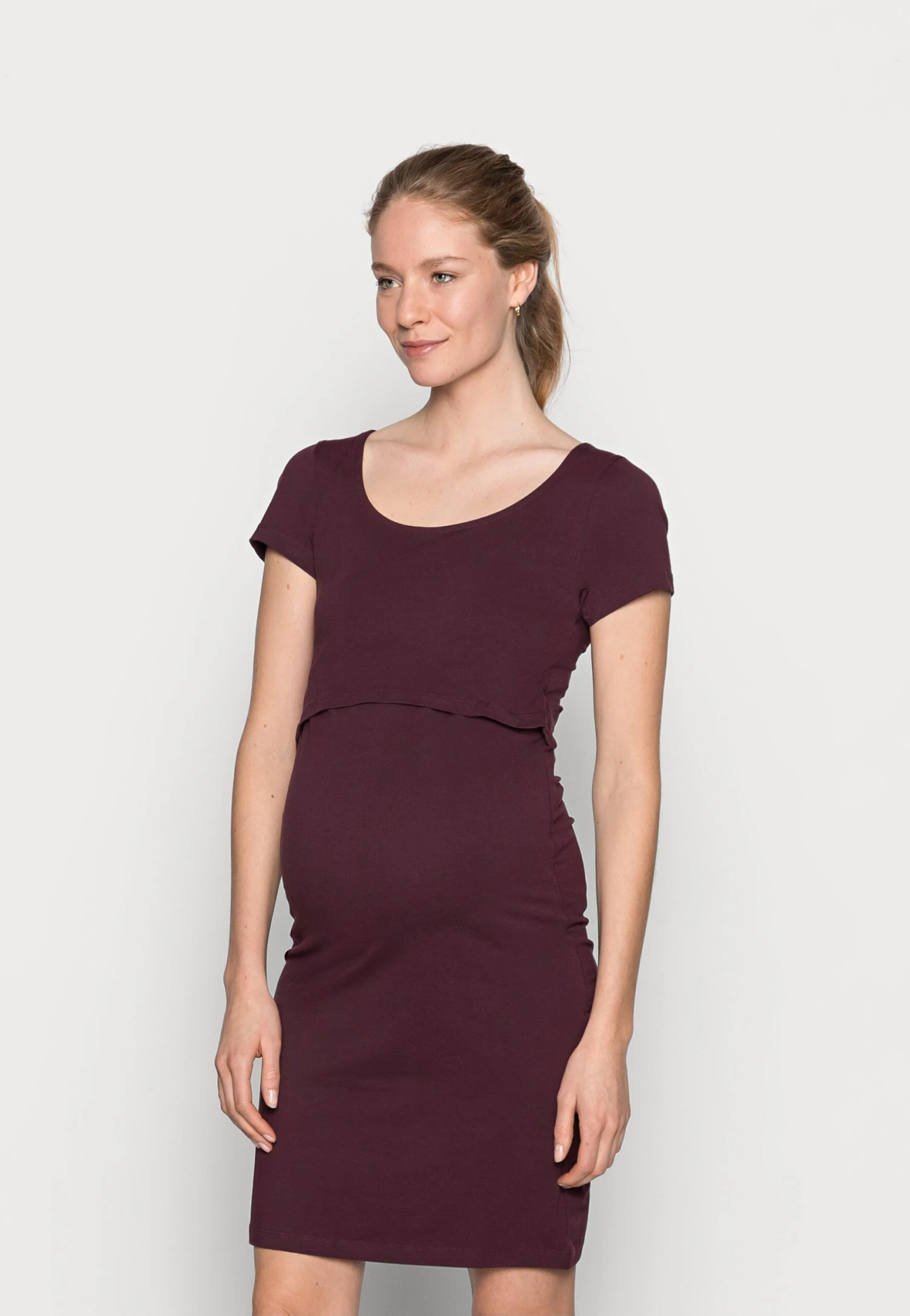 2Er Pack Nursing Function Dress - Shift Dress - Black/Bordeaux 2 2Er Pack Nursing Function Dress - Shift Dress - Black/Bordeaux - Image 2