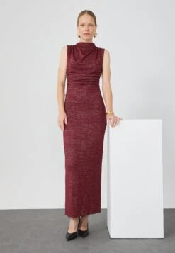 Anna Field LUREX - Maxi Dress - Bordeaux