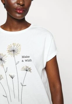 Anna Field Print T-Shirt - White -Fashion 0d0c2eece6ba42928fc8de7d8a2eb2f5