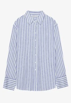 Anna Field LINEN BLEND MIX SHIRT - Button-down Blouse - White 9 Anna Field LINEN BLEND MIX SHIRT - Button-down Blouse - White -Fashion 0dfc563a82164397bede36540a99e131