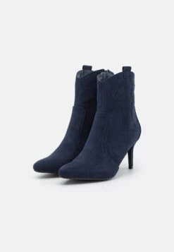 Anna Field High Heeled Ankle Boots - Dark Blue 8 Anna Field High Heeled Ankle Boots - Dark Blue -Fashion 0e680914e9c64fc2a06cc09aaa06dca7