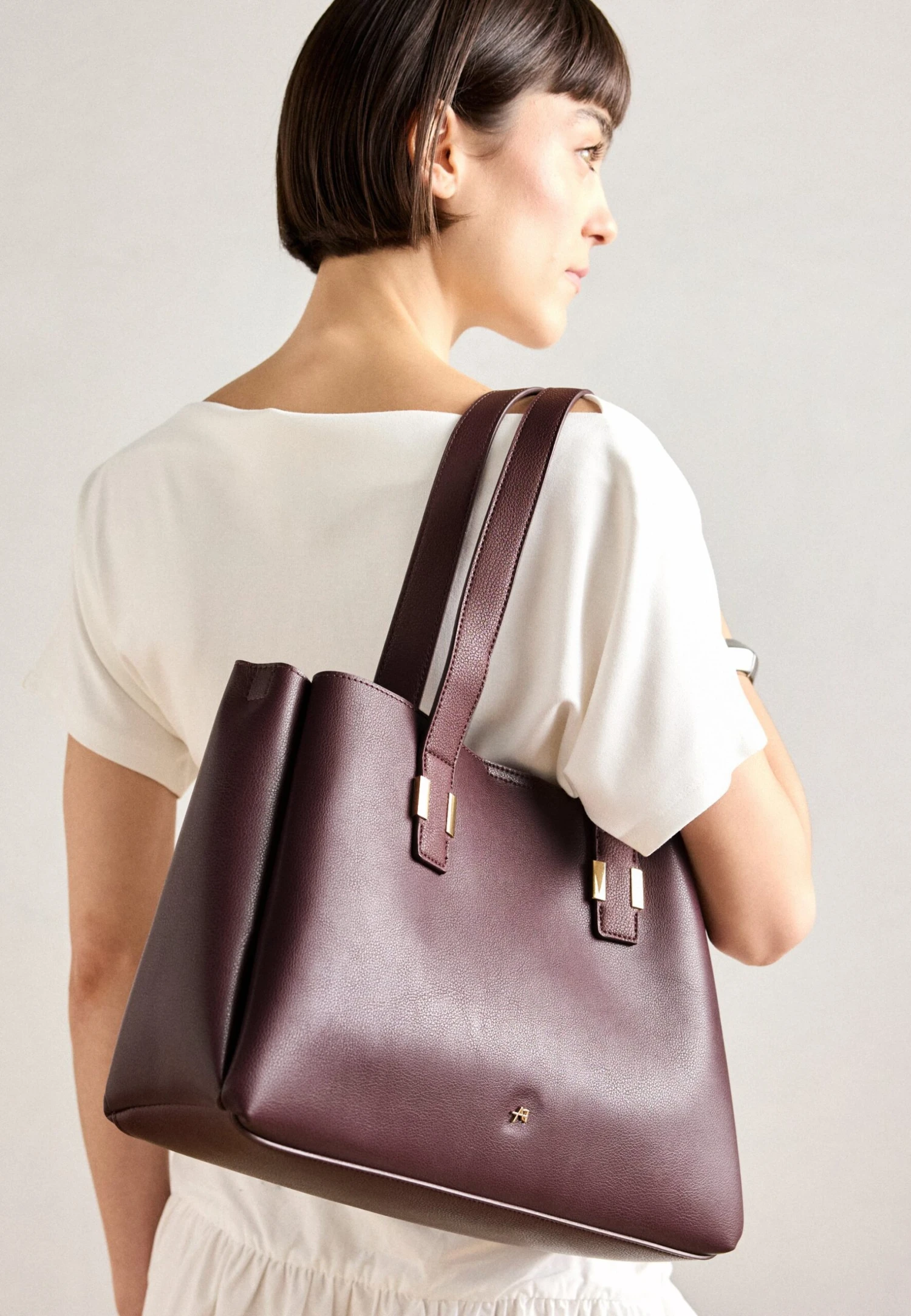 Anna Field SET - Handbag - Bordeaux 2 Anna Field SET - Handbag - Bordeaux - Image 2