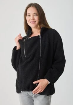Fleece Jacket - 19-3907 Tcx True Black -Fashion 0f635b99366d441dac0adb939a7fb2eb