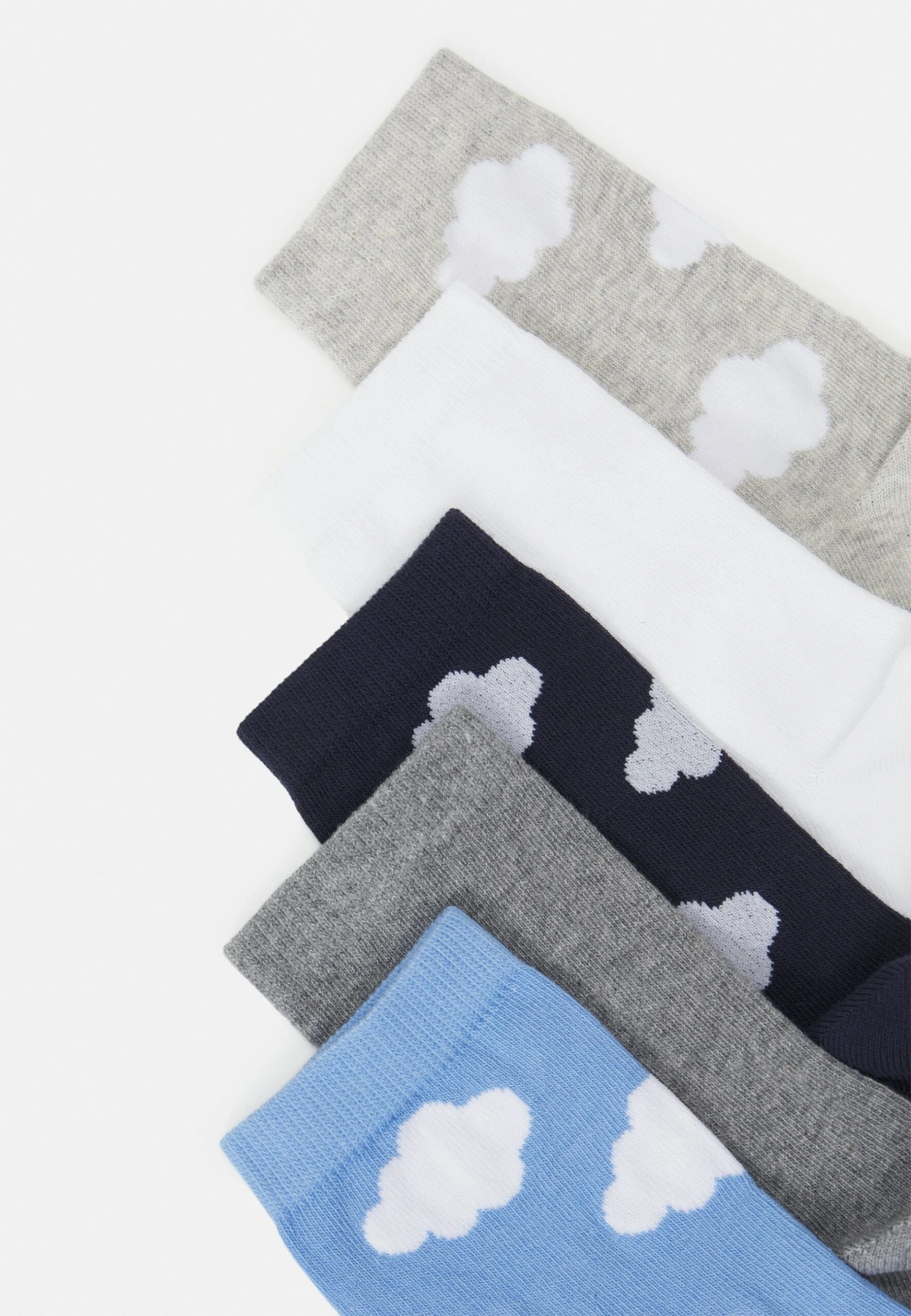 Anna Field 5Pk Cloud Socks - Socks - Multi-Coloured 2 Anna Field 5Pk Cloud Socks - Socks - Multi-Coloured - Image 2