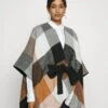Anna Field Cape - Brown/black