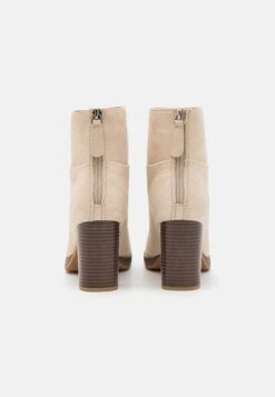 Wide Fit - Platform Ankle Boots - Beige 9 Wide Fit - Platform Ankle Boots - Beige -Fashion 143cde0ff39143f19eeae9de1dc5090c