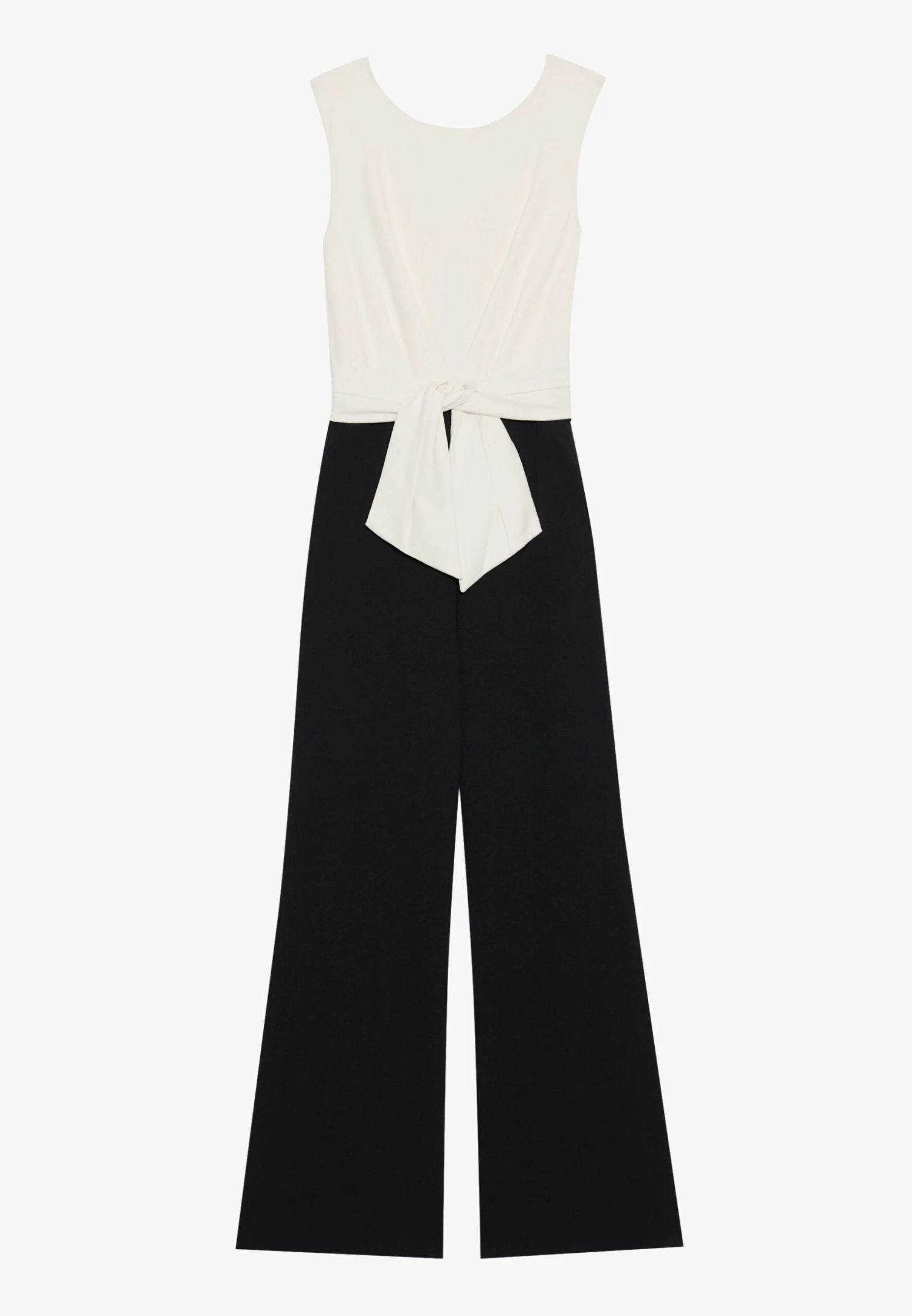 Anna Field 2IN1 WIDE LEG - Jumpsuit - White/dark Blue 7 Anna Field 2IN1 WIDE LEG - Jumpsuit - White/dark Blue - Image 7