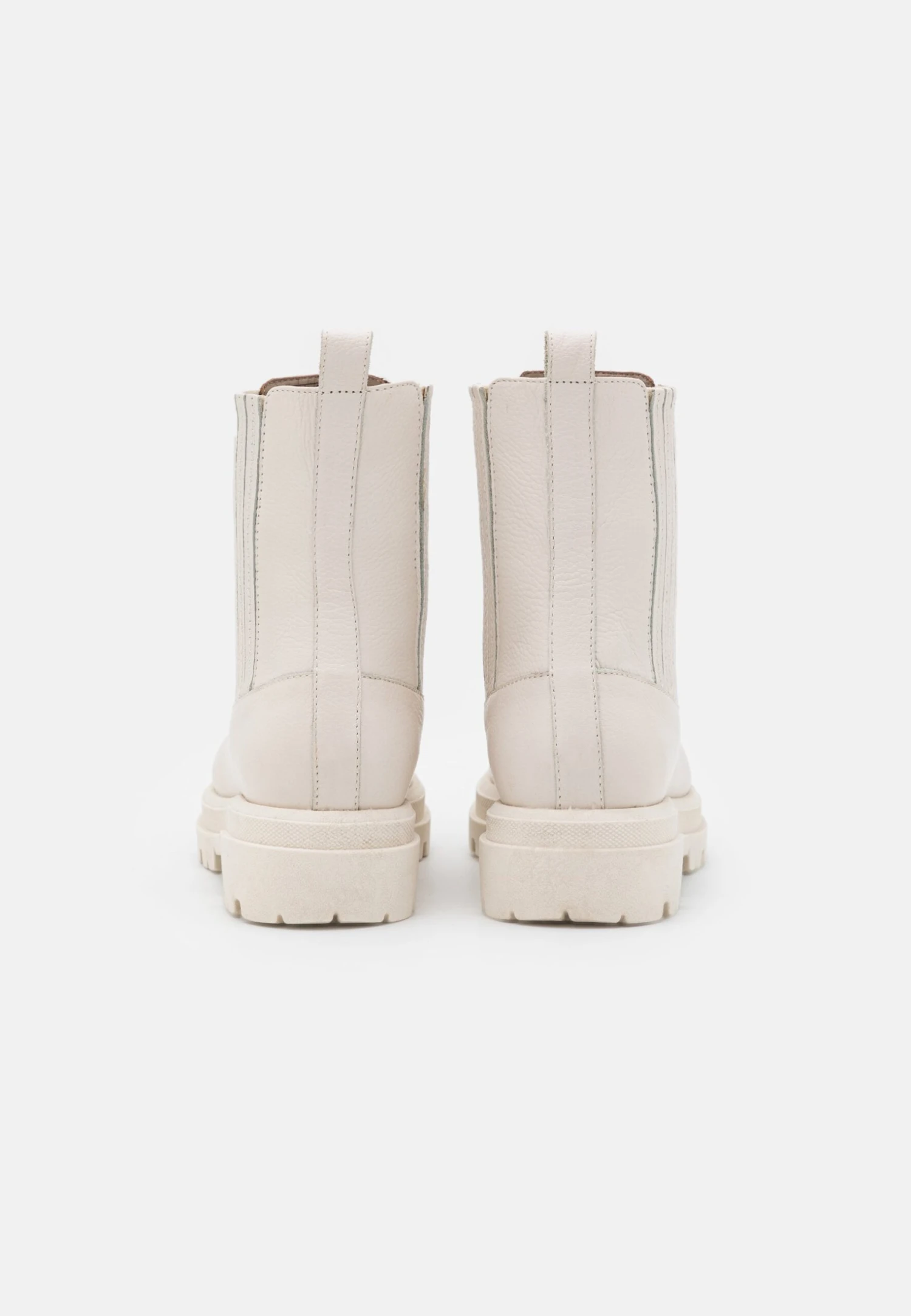 Anna Field Leather - Platform Ankle Boots - Off-White 4 Anna Field Leather - Platform Ankle Boots - Off-White - Image 4