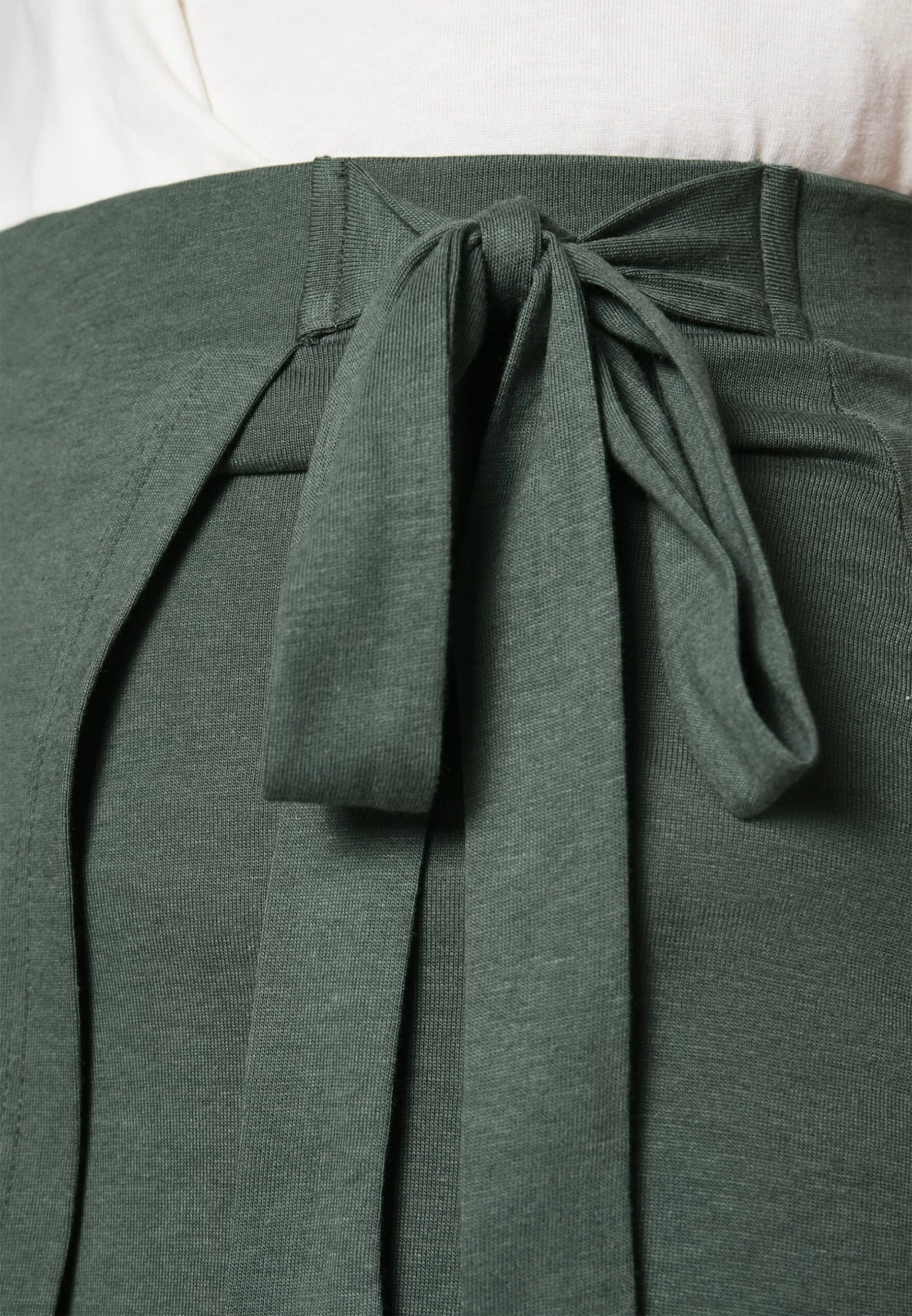 Anna Field Basic Wrap Over Midi Skirt- A-Line Skirt - Light Green 7 Anna Field Basic Wrap Over Midi Skirt- A-Line Skirt - Light Green - Image 7