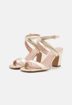 Anna Field Leather- High Heeled Sandals - Gold-Coloured 8 Anna Field Leather- High Heeled Sandals - Gold-Coloured -Fashion 17c5cbfd70d545f08fbc2d623eac48e7