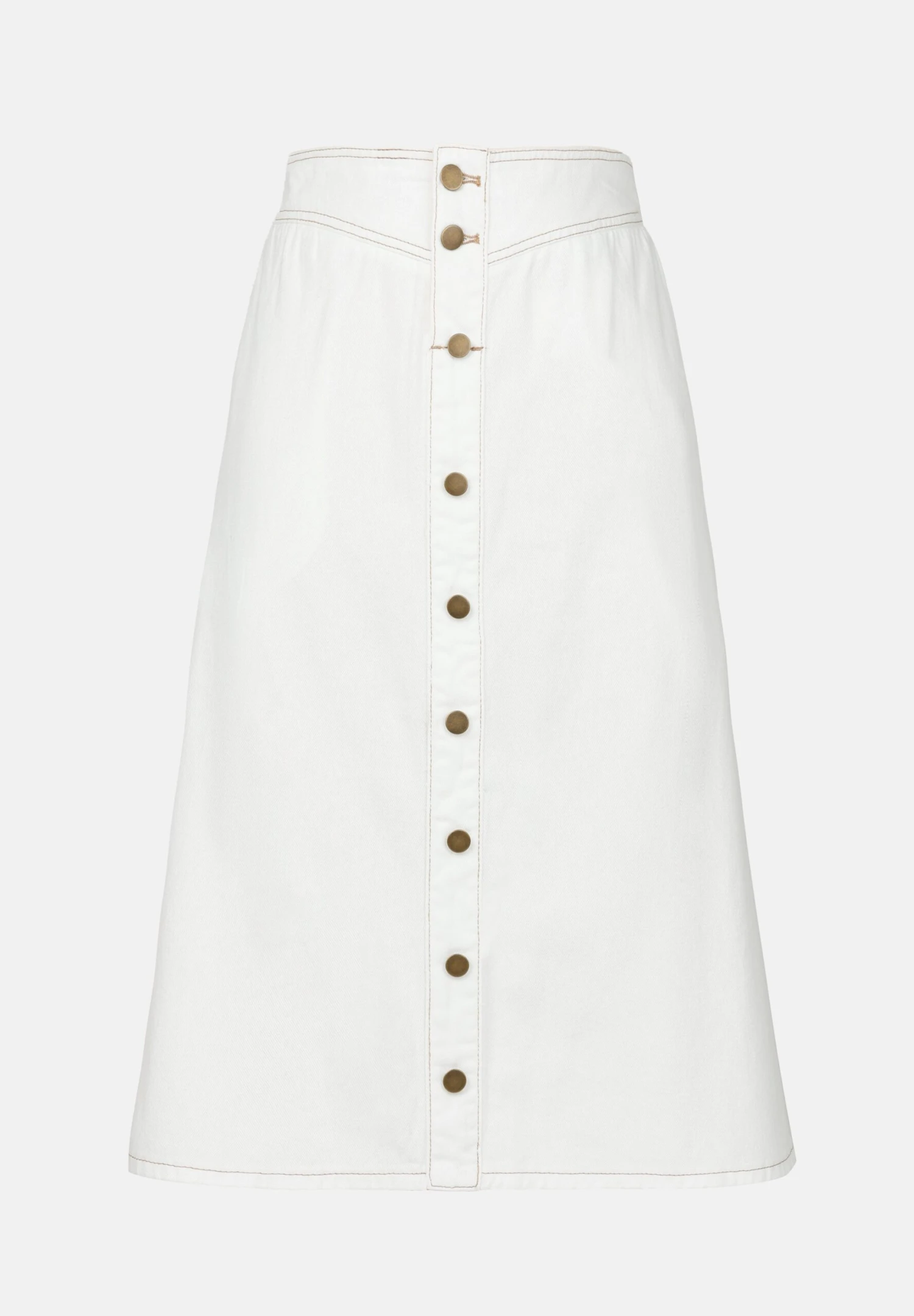 Anna Field Denim Skirt - Mid Blue Wash 6 Anna Field Denim Skirt - Mid Blue Wash - Image 6