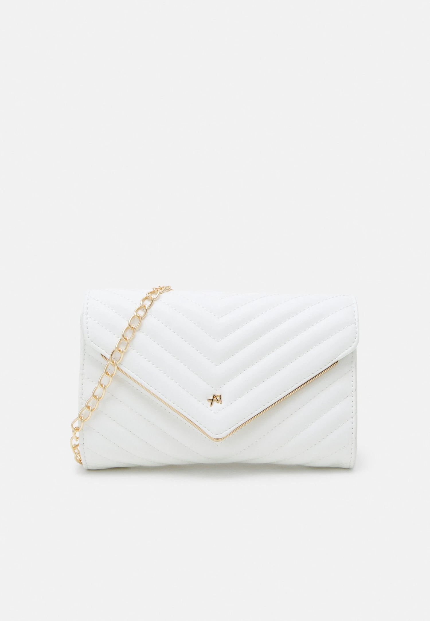Anna Field Clutch - White 1 Anna Field Clutch - White
