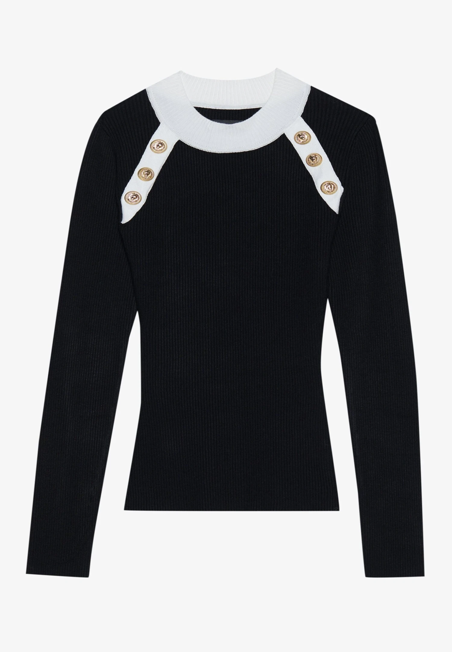 Anna Field Jumper - Black/white 4 Anna Field Jumper - Black/white - Image 4