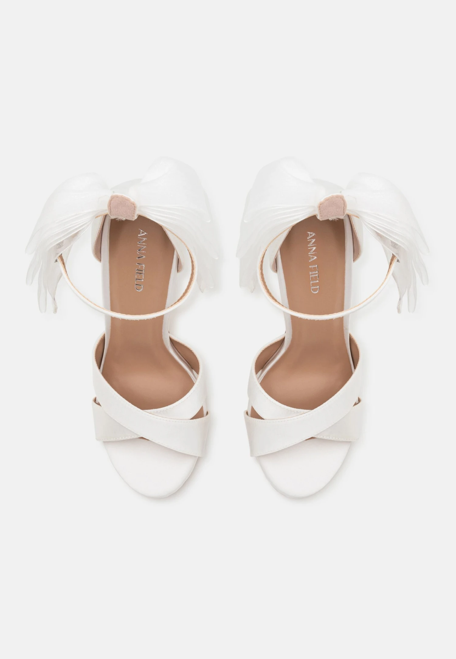 Anna Field High Heeled Sandals - White 5 Anna Field High Heeled Sandals - White - Image 5