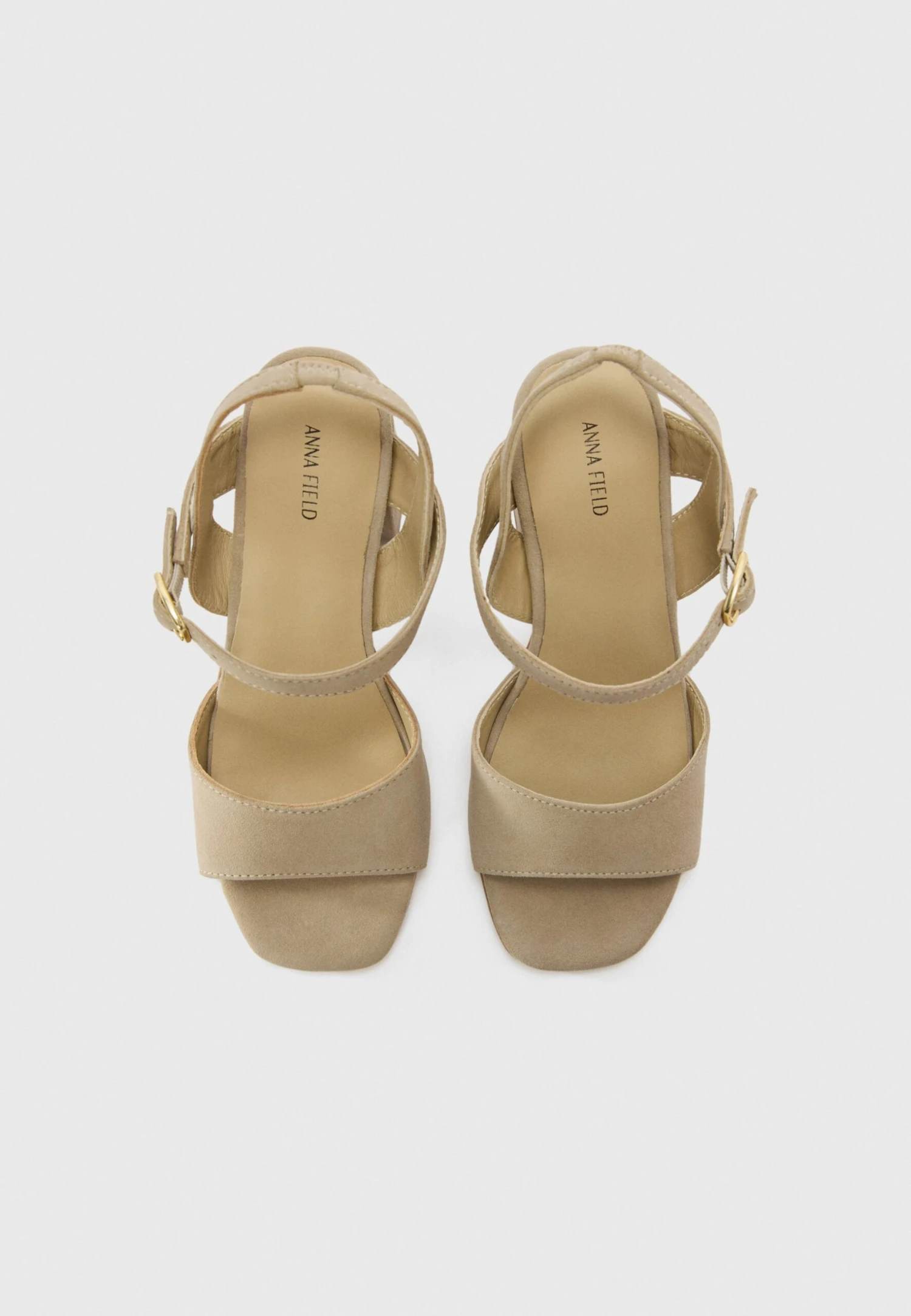 Anna Field LEATHER - High Heeled Sandals - Beige 4 Anna Field LEATHER - High Heeled Sandals - Beige - Image 4