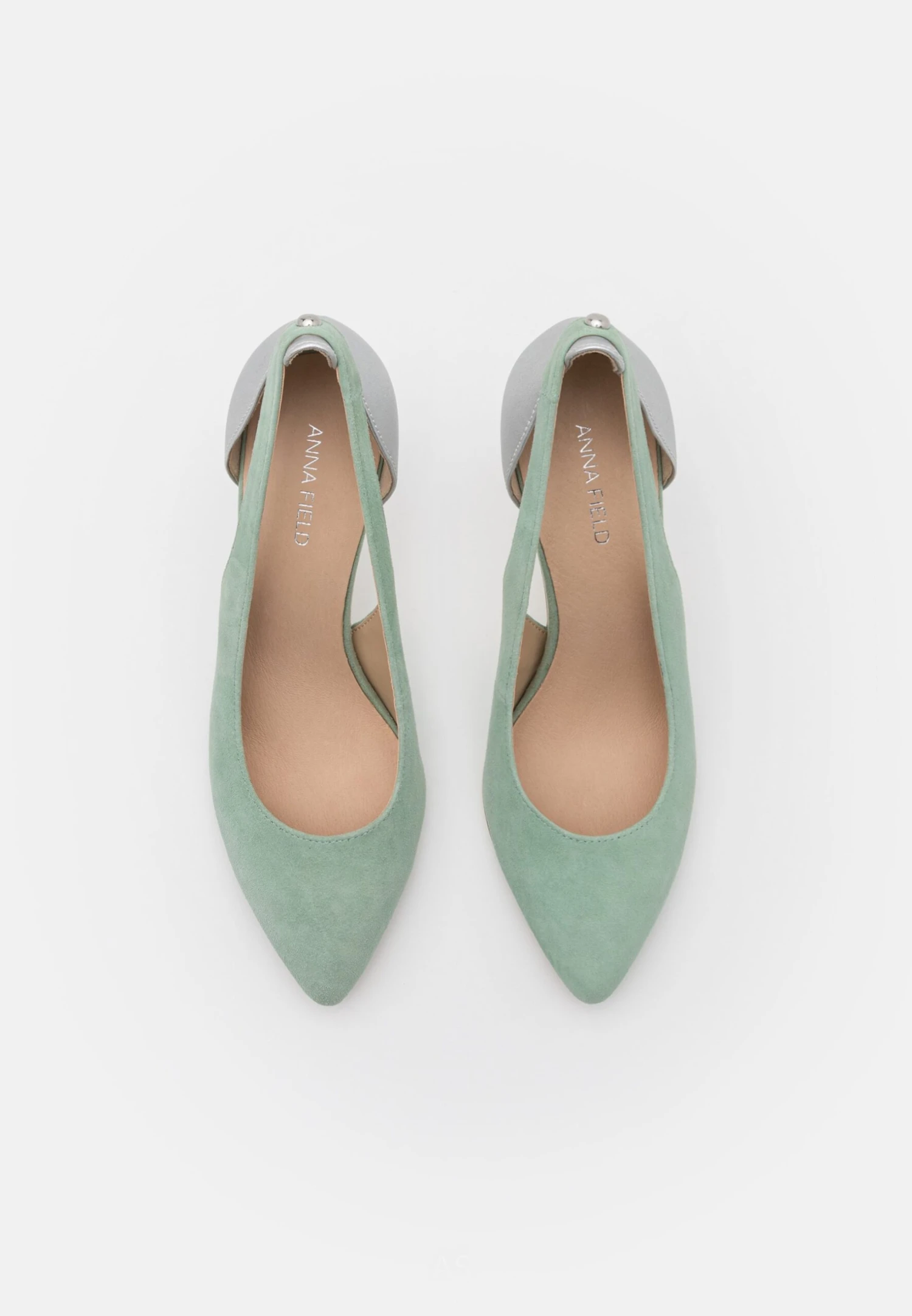 Anna Field Leather - High Heels - Mint/Silver 6 Anna Field Leather - High Heels - Mint/Silver - Image 6