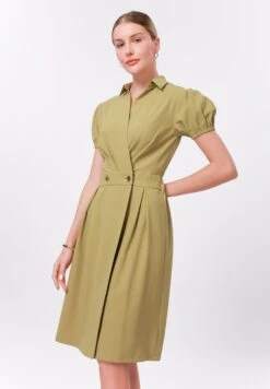 Anna Field Day Dress - Green
