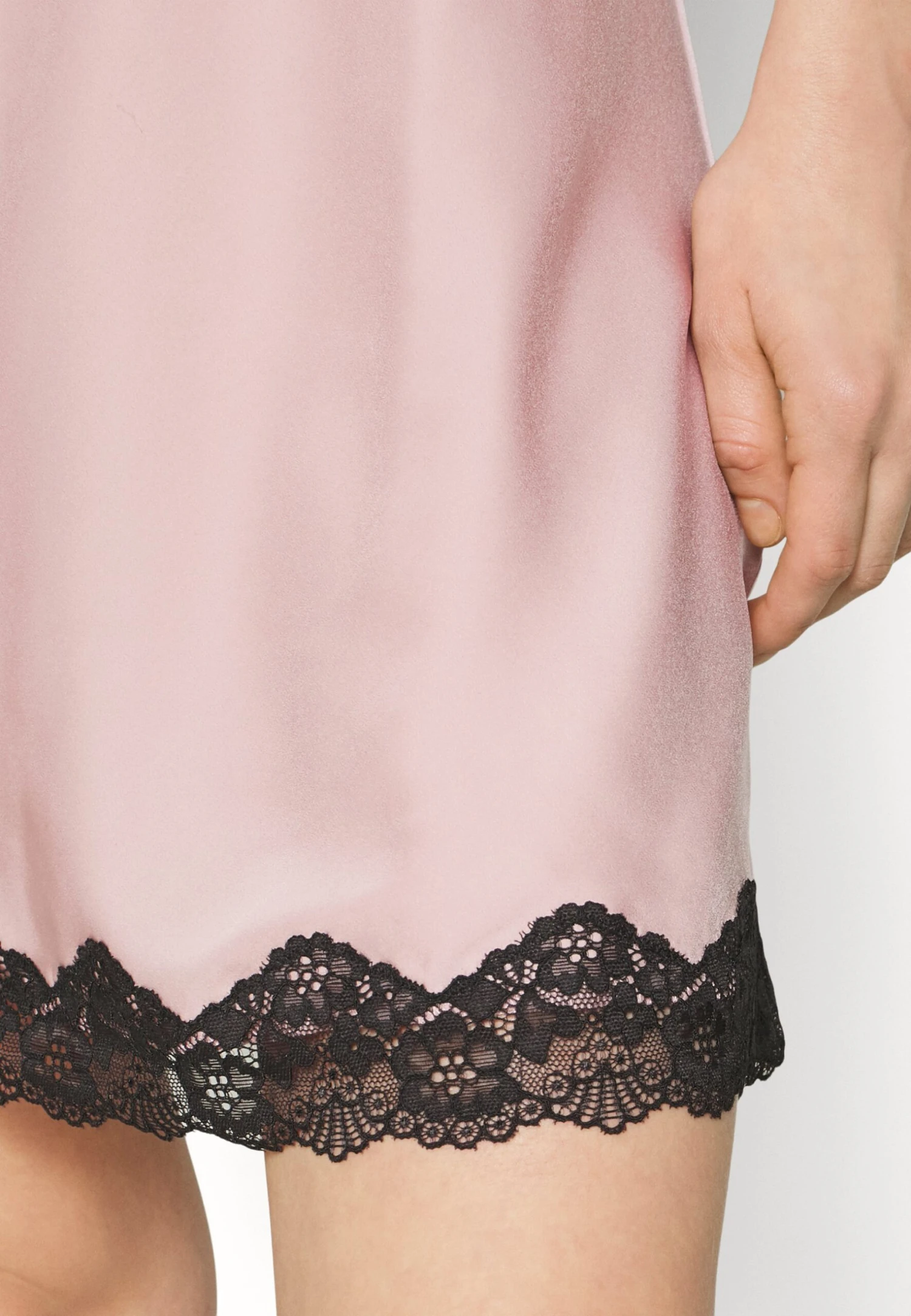 Anna Field Nightie - Pink/Black 5 Anna Field Nightie - Pink/Black - Image 5