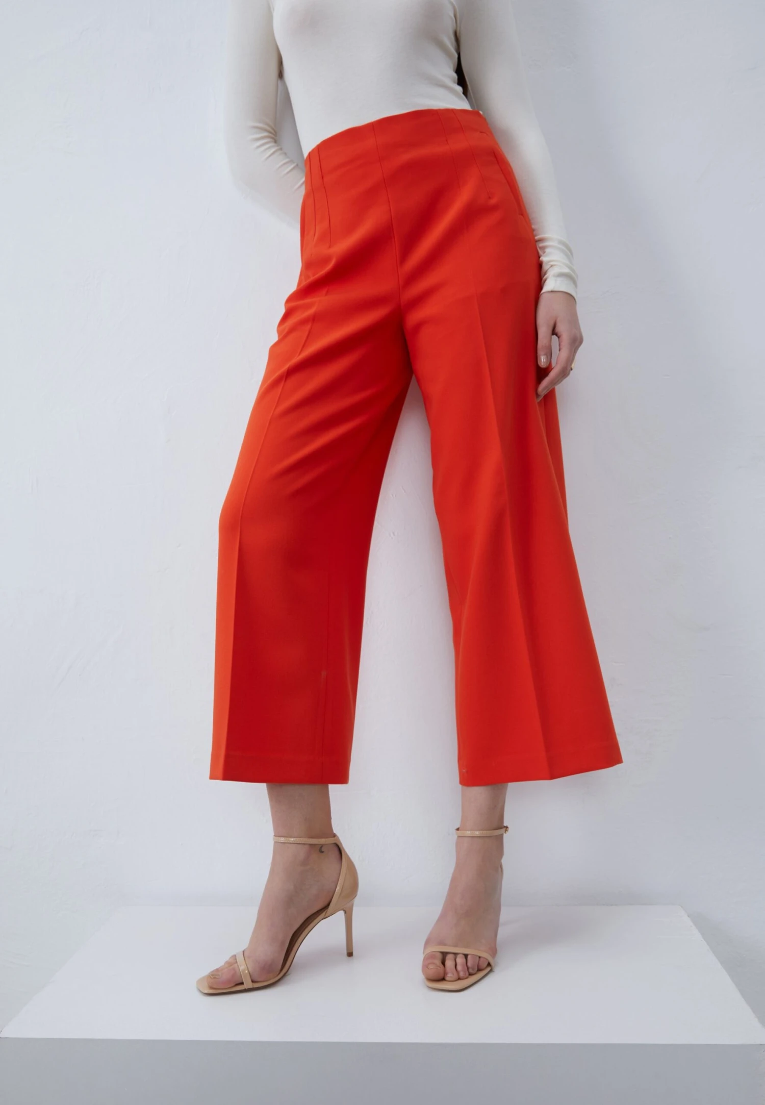 Anna Field Trousers - Orange 1 Anna Field Trousers - Orange