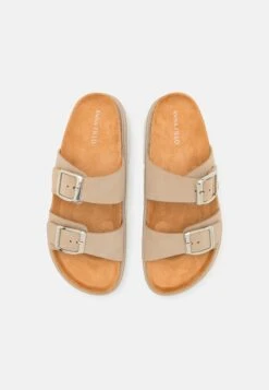 Anna Field Mules - Taupe -Fashion 215b3513379448f8ad0f128b6e4f6143