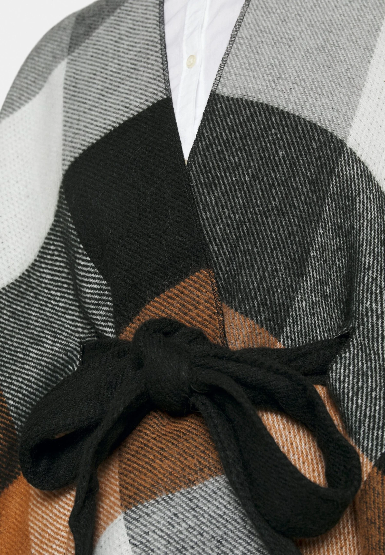 Anna Field Cape - Brown/black 5 Anna Field Cape - Brown/black - Image 5