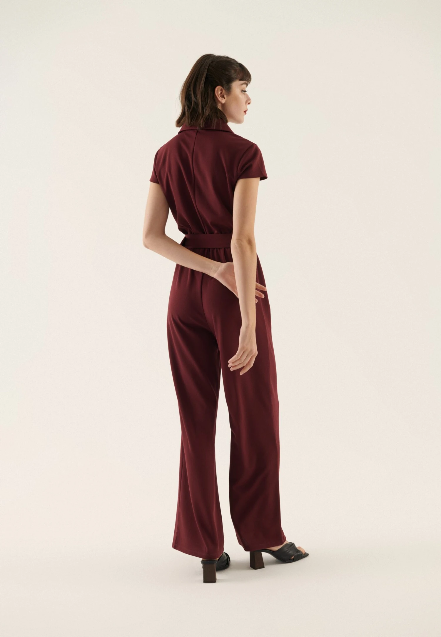 Anna Field Jumpsuit - Bordeaux 3 Anna Field Jumpsuit - Bordeaux - Image 3