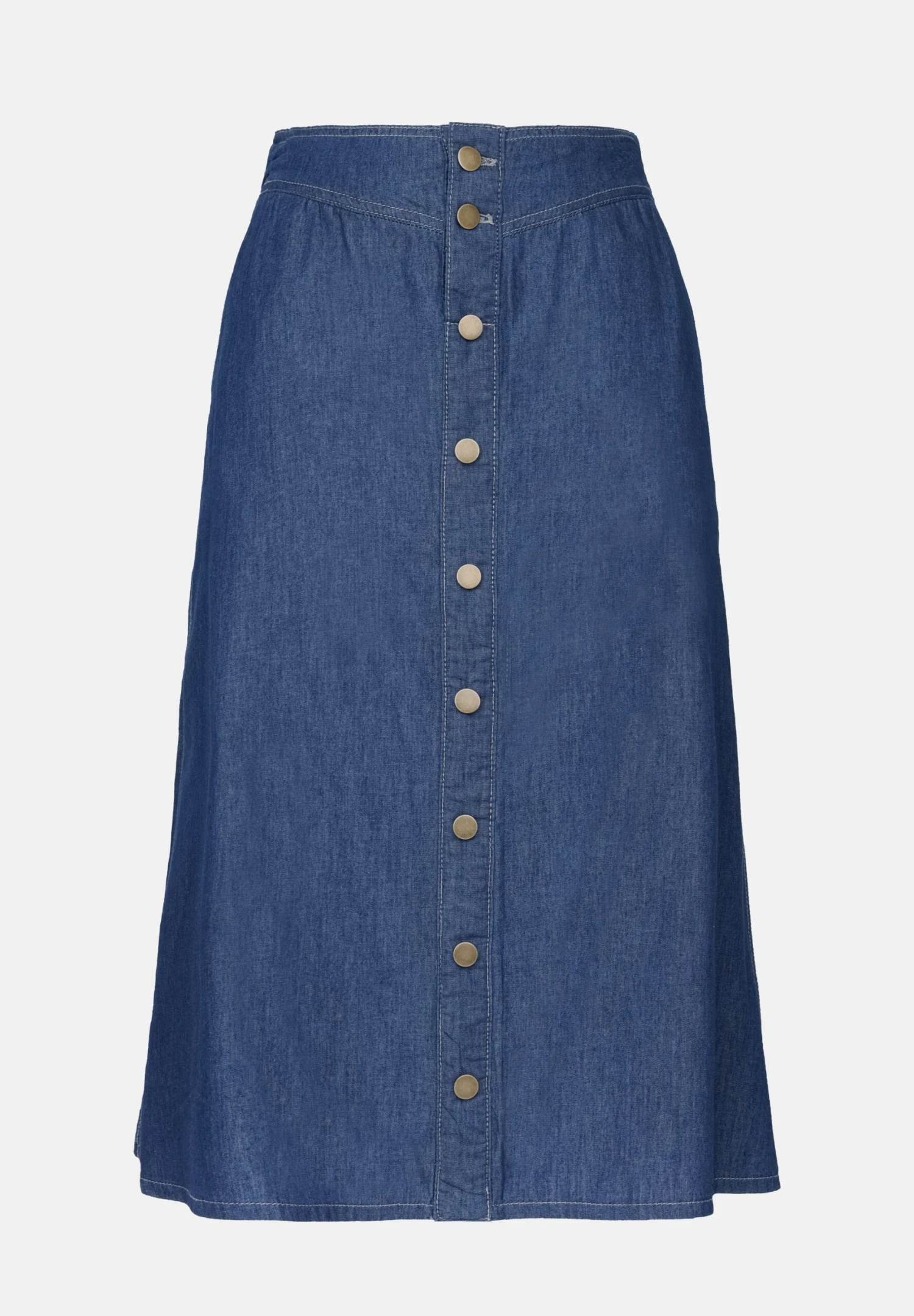 Anna Field Denim Skirt - Mid Blue Wash 4 Anna Field Denim Skirt - Mid Blue Wash - Image 4