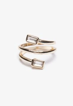 Anna Field 4 PACK - Ring - Gold-coloured -Fashion 23e09f8d29d242129a43c5c8d3f8bf77