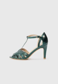 Anna Field High Heeled Sandals - Dark Green