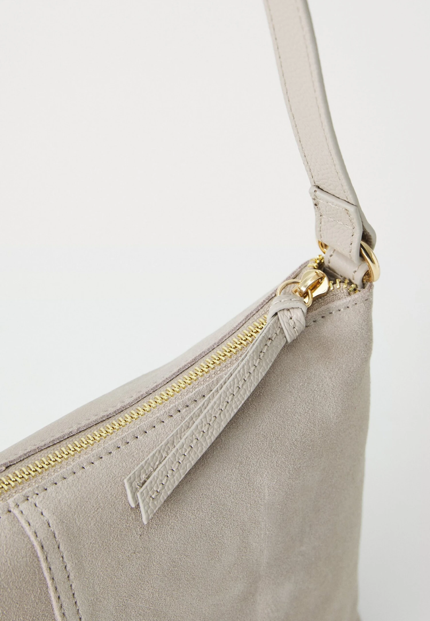 Anna Field LEATHER - Cross Body Bag - Soft Taupe 7 Anna Field LEATHER - Cross Body Bag - Soft Taupe - Image 7