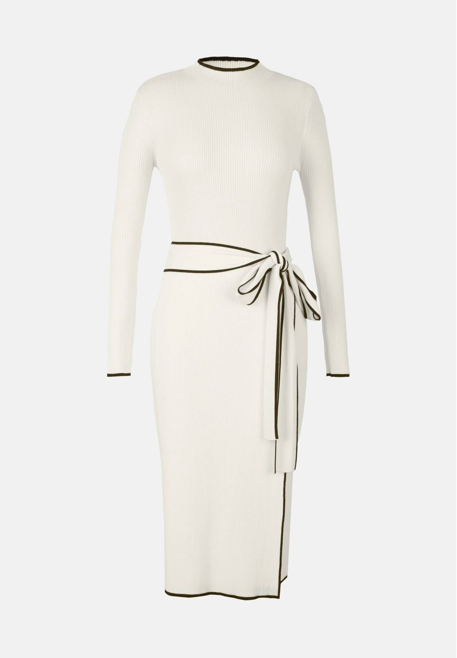 Anna Field Jumper Dress - White/black 4 Anna Field Jumper Dress - White/black - Image 4