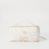 Anna Field Wash Bag - White Rose
