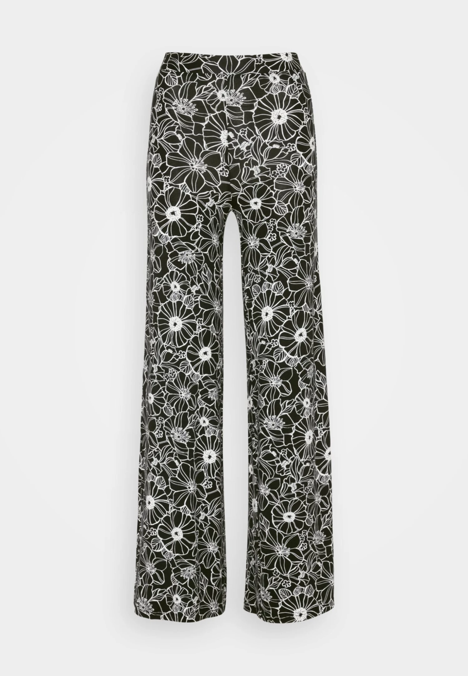 Anna Field Trousers - Black/White 5 Anna Field Trousers - Black/White - Image 5