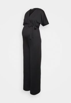Short Sleeve Wrap Jumpsuit - Jumpsuit - Black -Fashion 286fe87934f24d35b2bce0374302b708