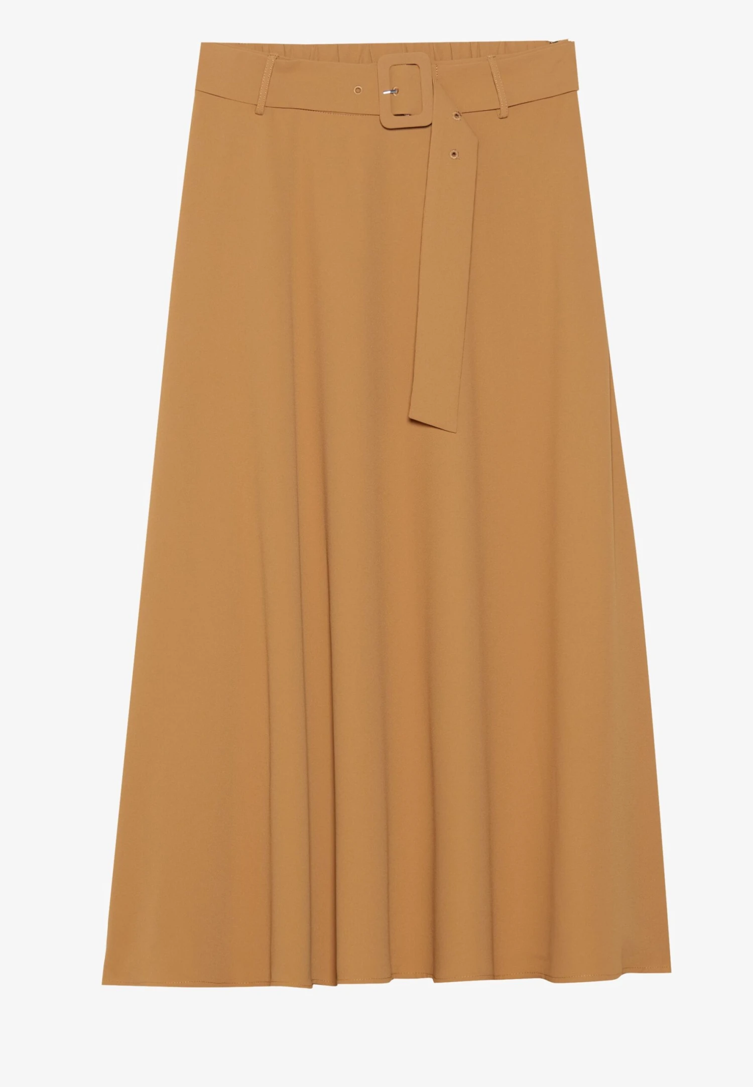 Anna Field A-line Skirt - Rust Brown 4 Anna Field A-line Skirt - Rust Brown - Image 4