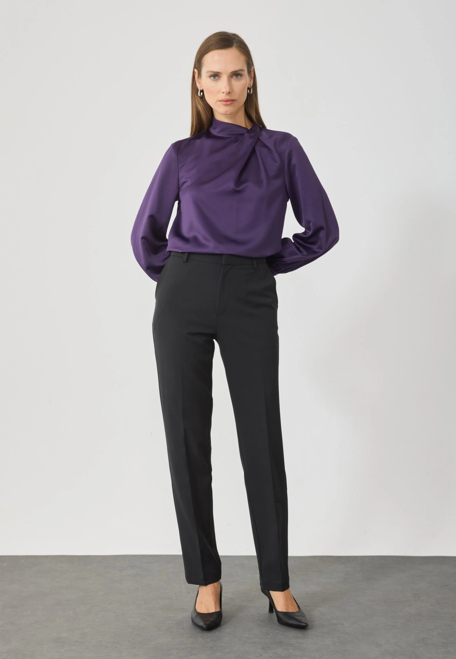 Anna Field Blouse - Grape 1 Anna Field Blouse - Grape